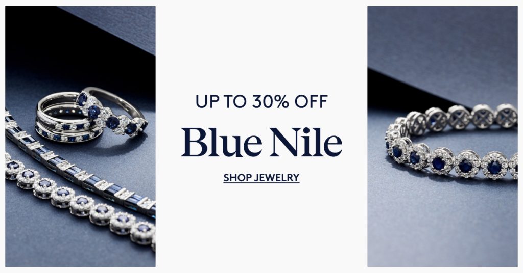 Blue Nile sale banner