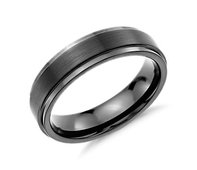 Tungsten wedding band