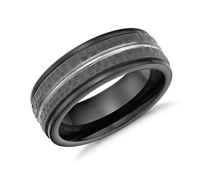 Cobalt wedding band