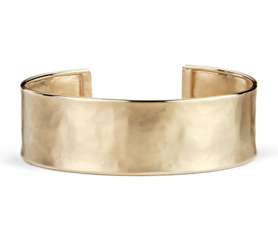 14k Italian Gold Cuff Bracelet