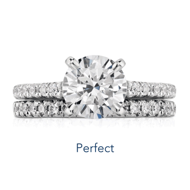 Wedding and engagement ring pairings 