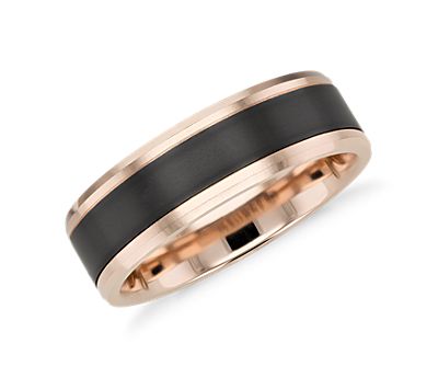 Titanium wedding band