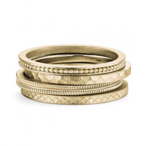 Gold Stacking Ring Guide – AS29