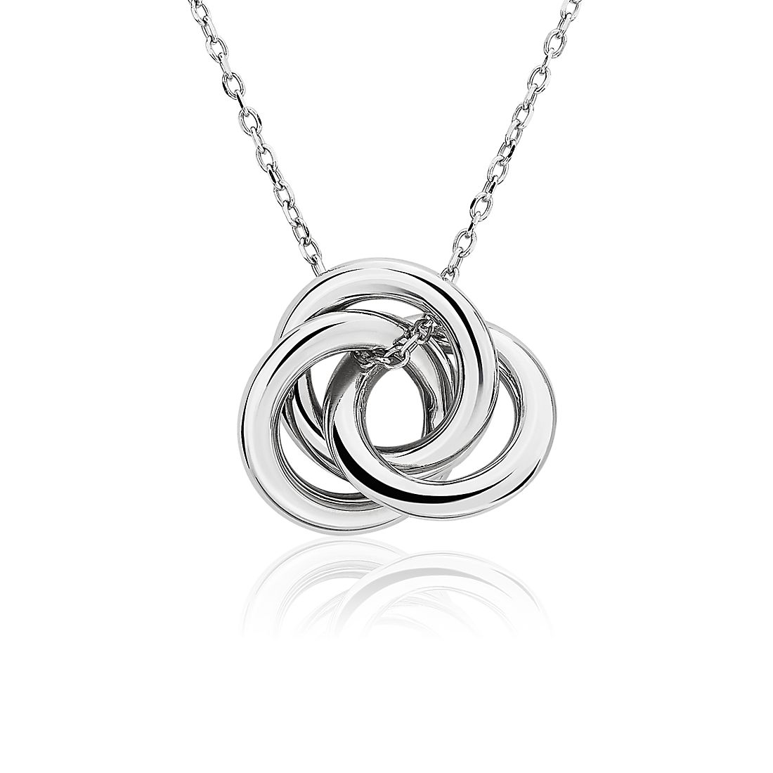 Love knot necklace