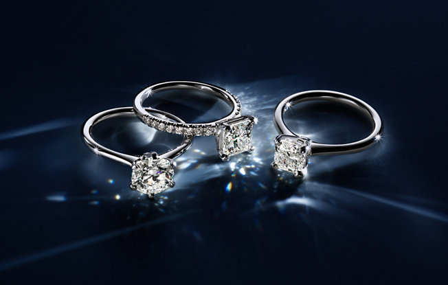 Astor diamond engagement rings.