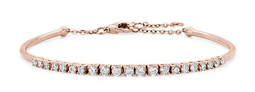 Diamond Fashion Bracelet In 14k Rose Gold