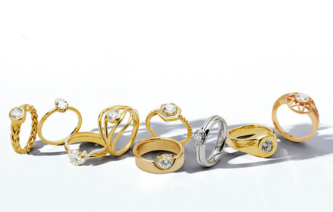 Inspiration Comes to Life in Ten/Ten Collection of Limited-Edition Engagement Rings