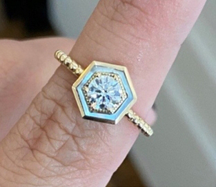 Harwell Godfrey’s beautifully-crafted ‘Motu’ ring.