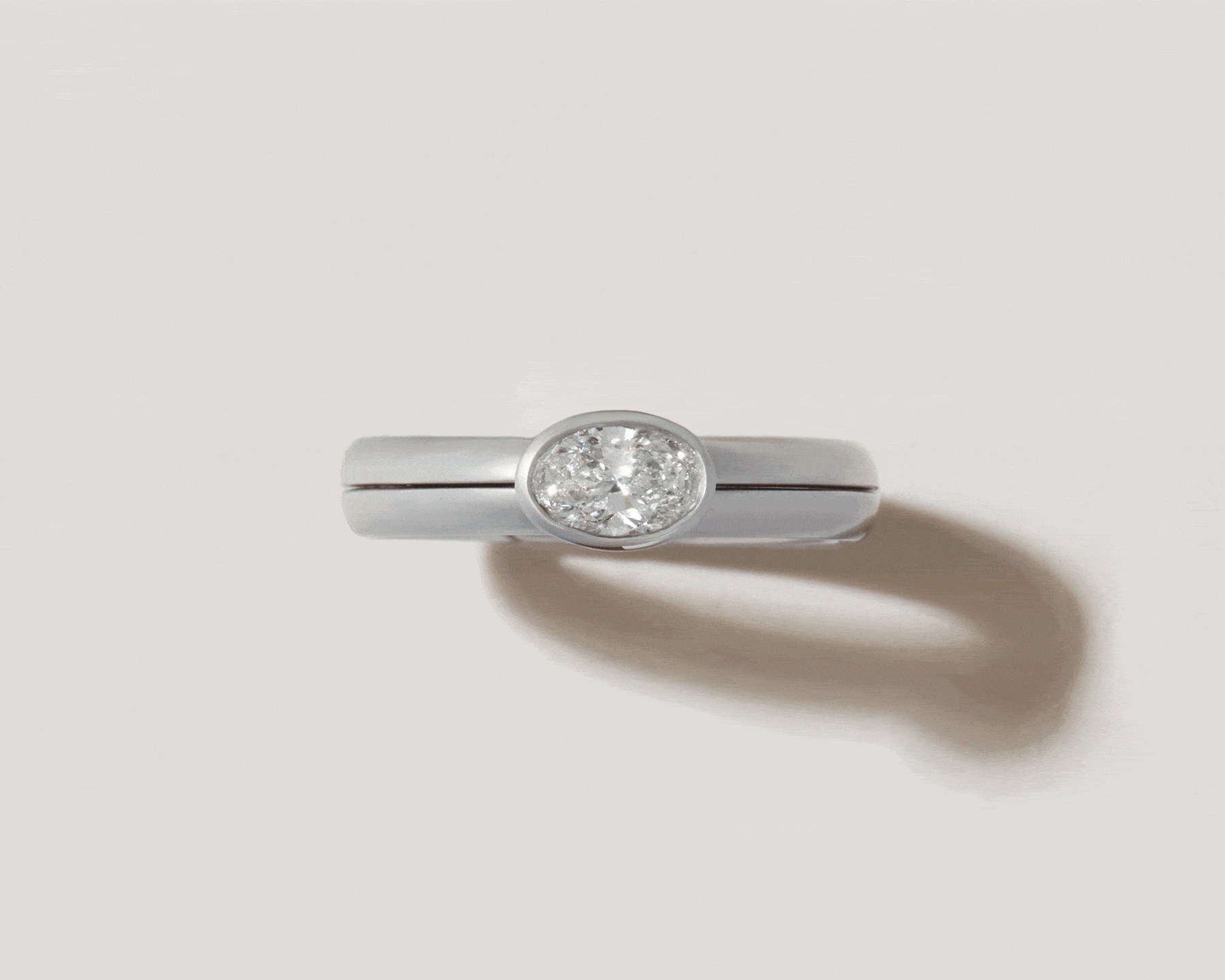 Marla Aaron’s ‘DiMe Siempre’ ring with its ingenious bezel-set diamond doubling as the clasp.